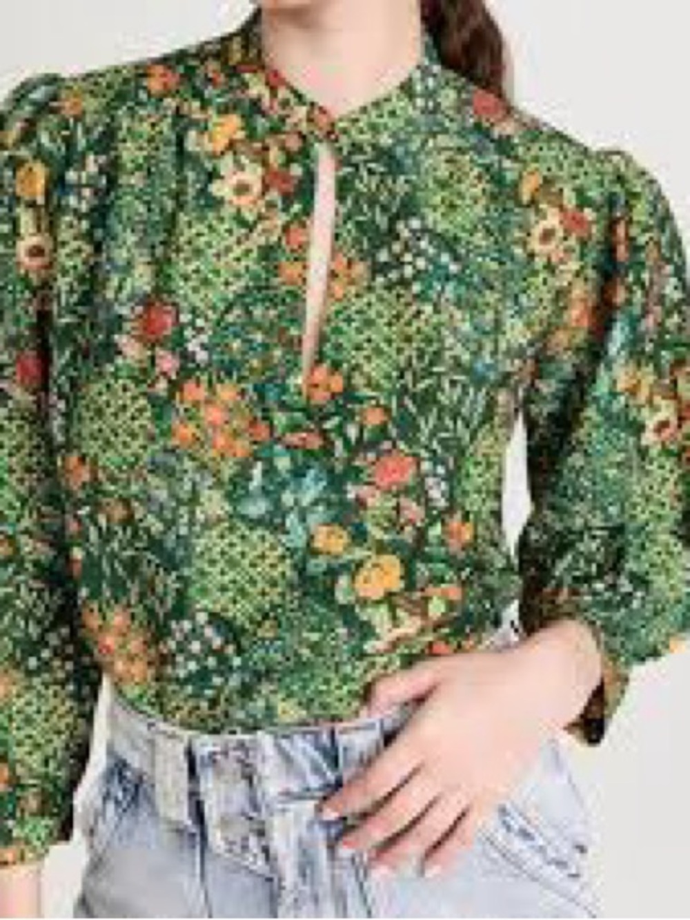 Birds of Paradis by Trovata Bailey Blouse